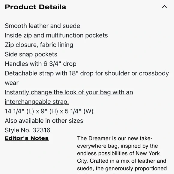 Coach Dreamer 36 Gray Handbag - Picture 13 of 14